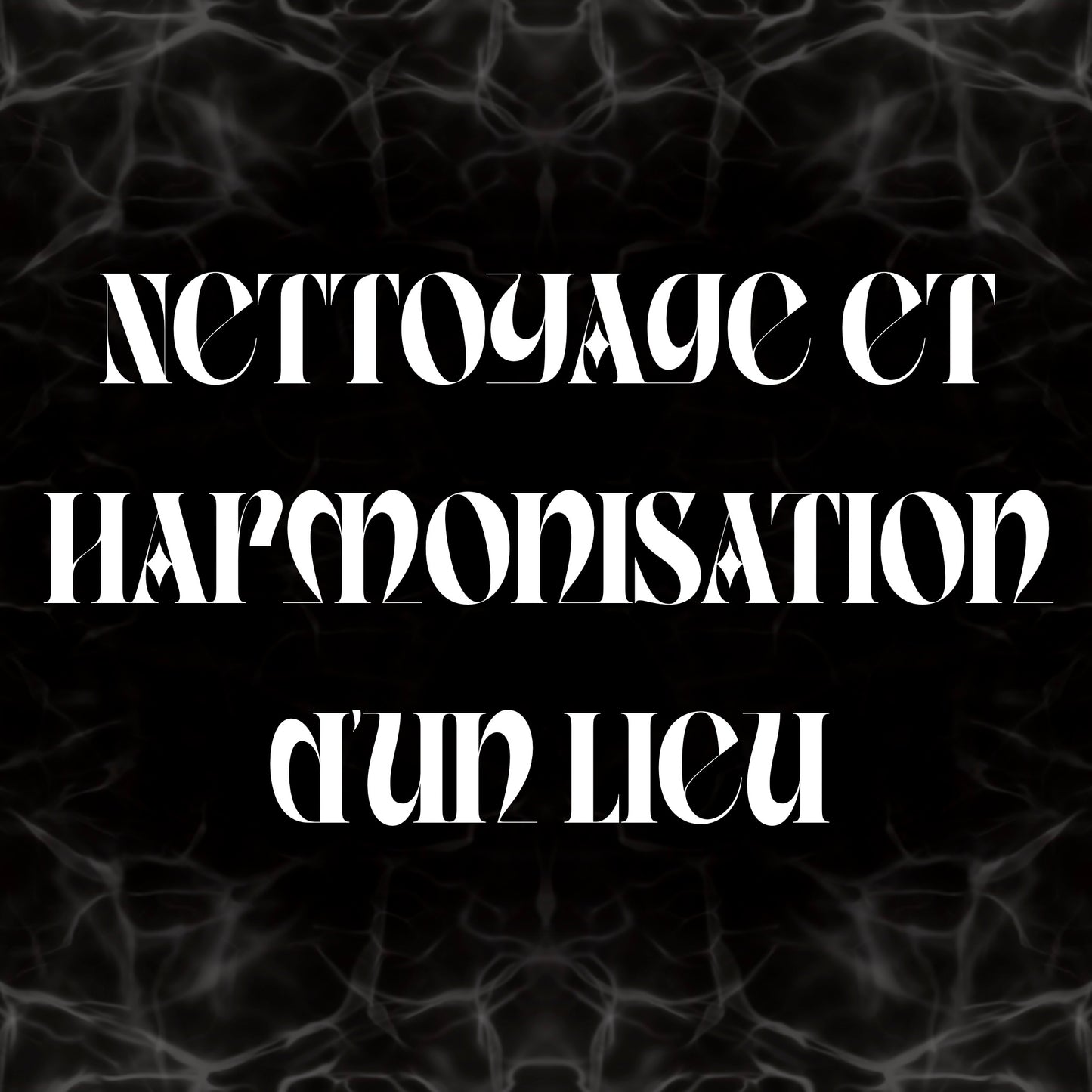 Nettoyage et Harmonisation d’un Lieu